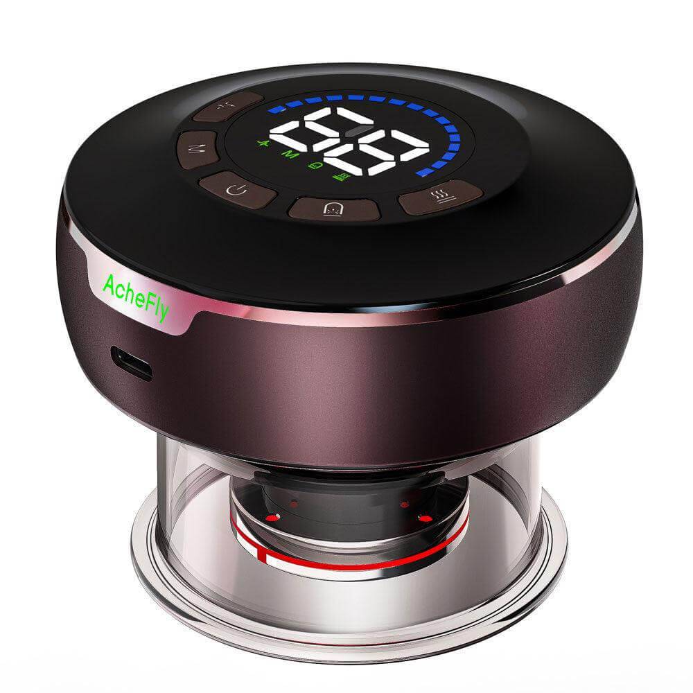 AcheFly Smart Cupping Moxa Device - HALIPAX Rose Gold