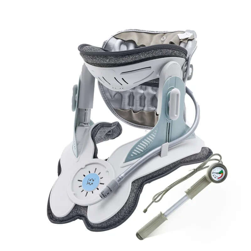 Cervitrax Gen-2 showing adjustable neck support and gentle warming features for relaxation.
