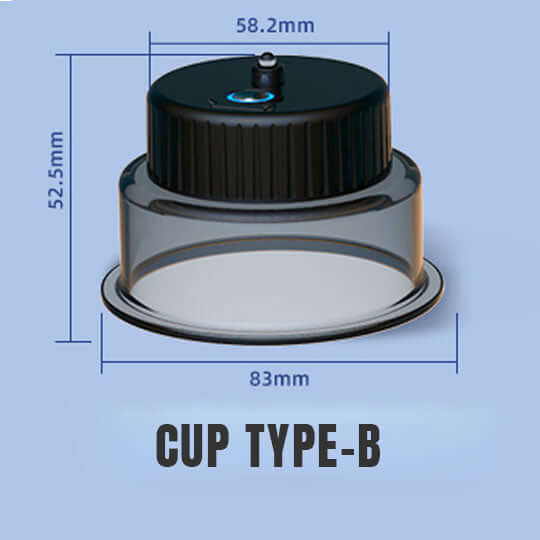 Extra Cups for Fitdash Dynamic Multi-Cupping Device - HALIPAX CUP B