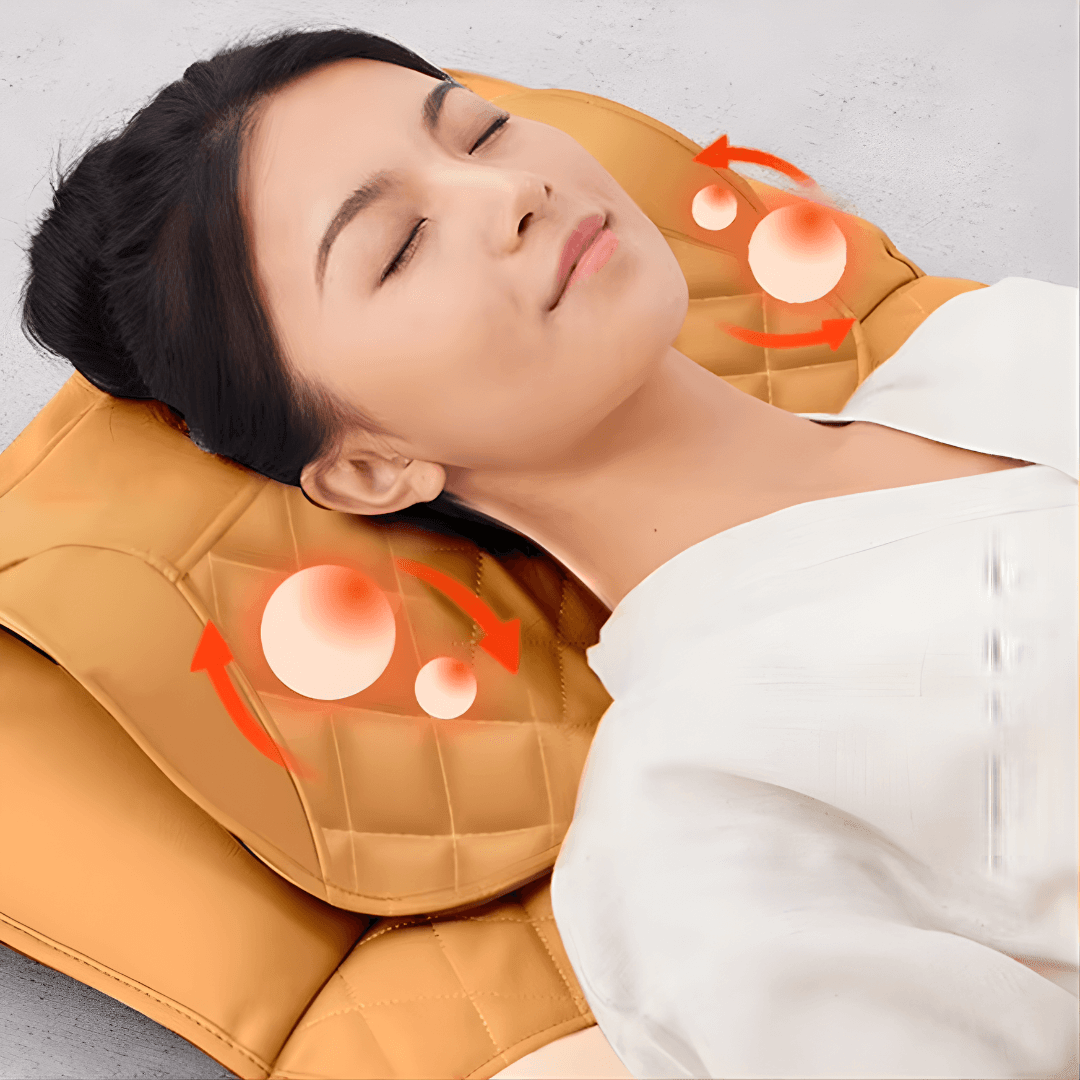Halipax Japanese Full-Body Automatic Massage Mat - HALIPAX Black