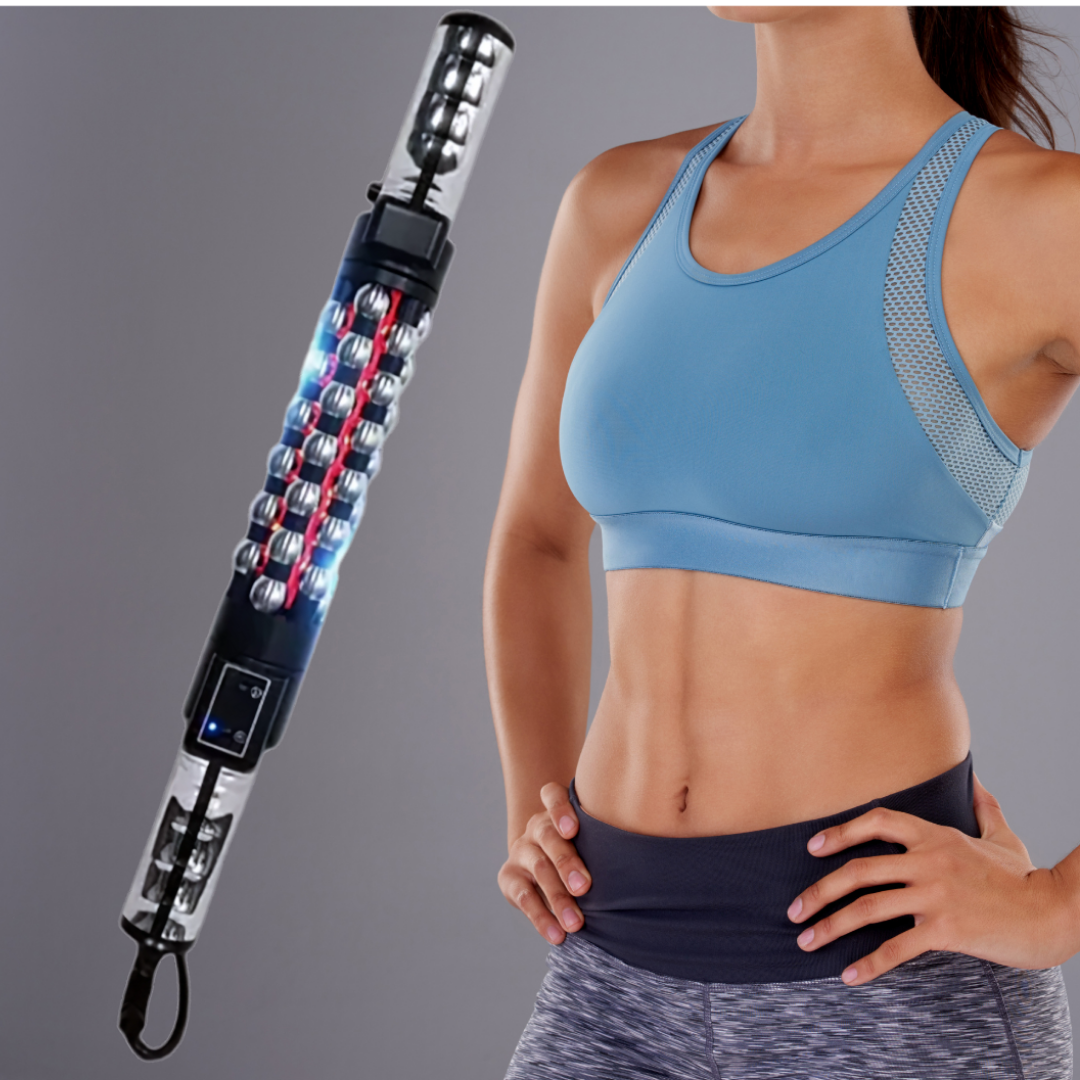 Lipo-Roller Massage Roller with Heat and Red Light