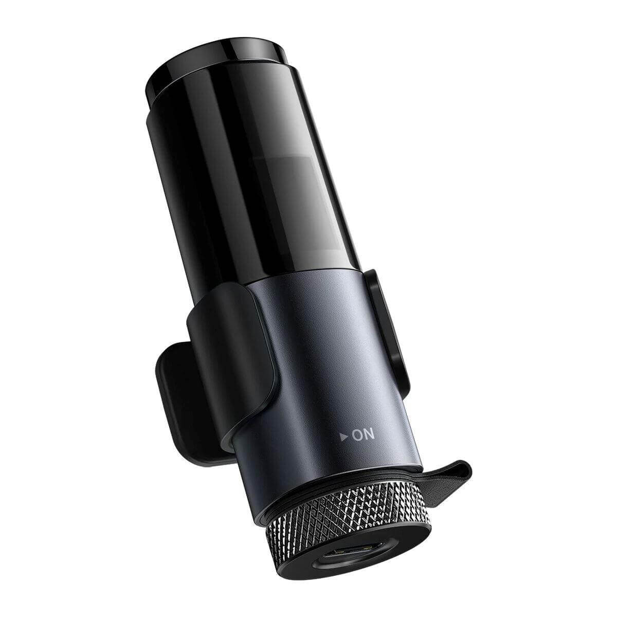Halipax-S20 Smart Breathalyzer in a sleek, modern design with a clear ON switch and textured grip.