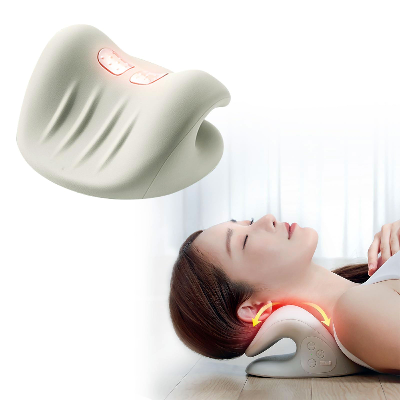 HALIPAX CERVISMART neck stretcher pillow designed for ergonomic comfort