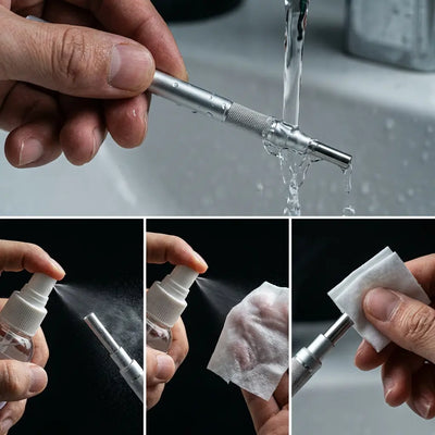 Using the Halipax HD Digital Otoscope for cleaning earwax safely and effectively.