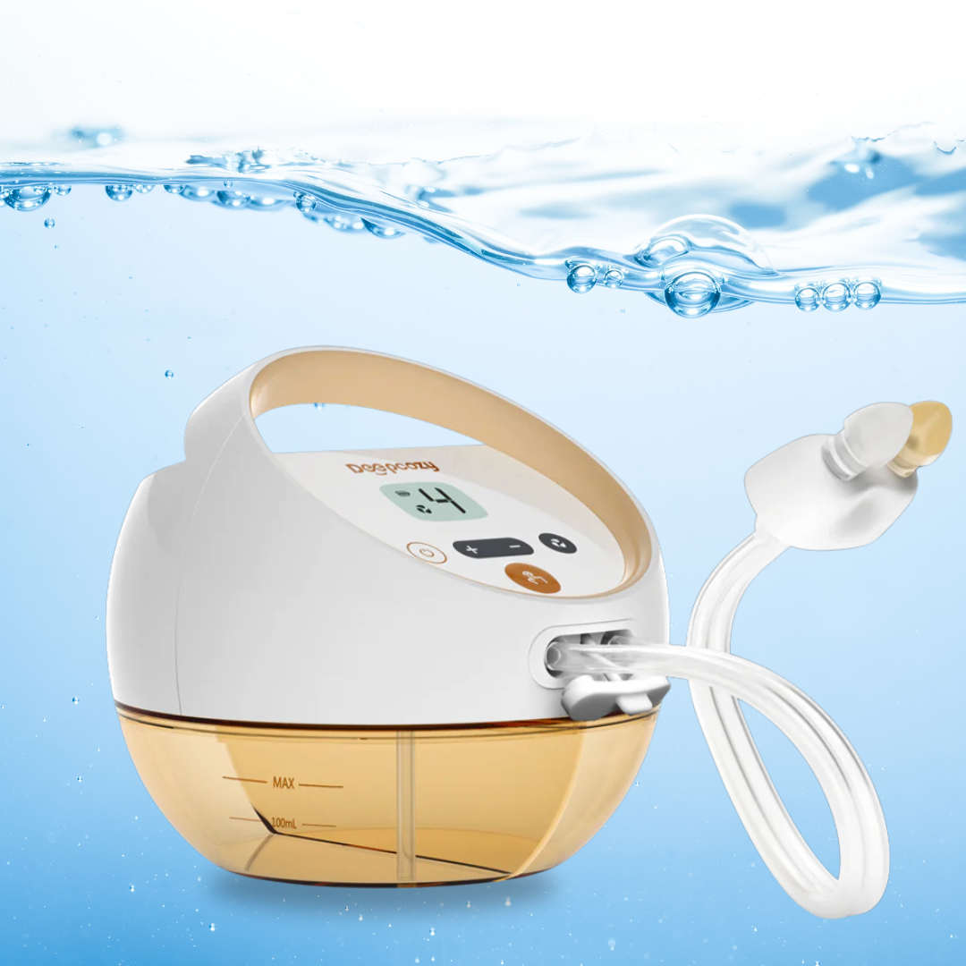 HydroBreathe Dual-Pump Nasal Rinse System with a modern design and water backdrop, perfect for daily breathing comfort.
