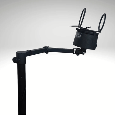 Biomax Motorized Stand for hands-free device positioning and enhanced stability.