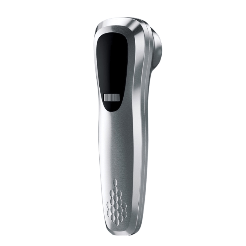 BioMax TeraFace Beauty Instrument, sleek design for refreshing microcurrent skincare at home.