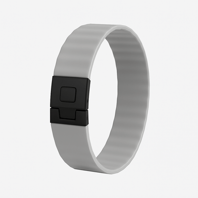 Biomax Terahertz Energy Wellness Bracelet - HALIPAX Gray
