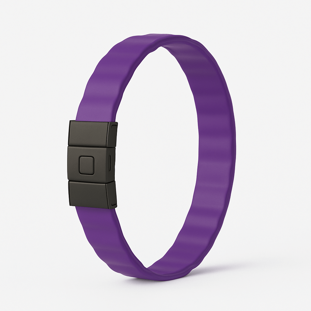 Biomax Terahertz Energy Wellness Bracelet - HALIPAX Purple