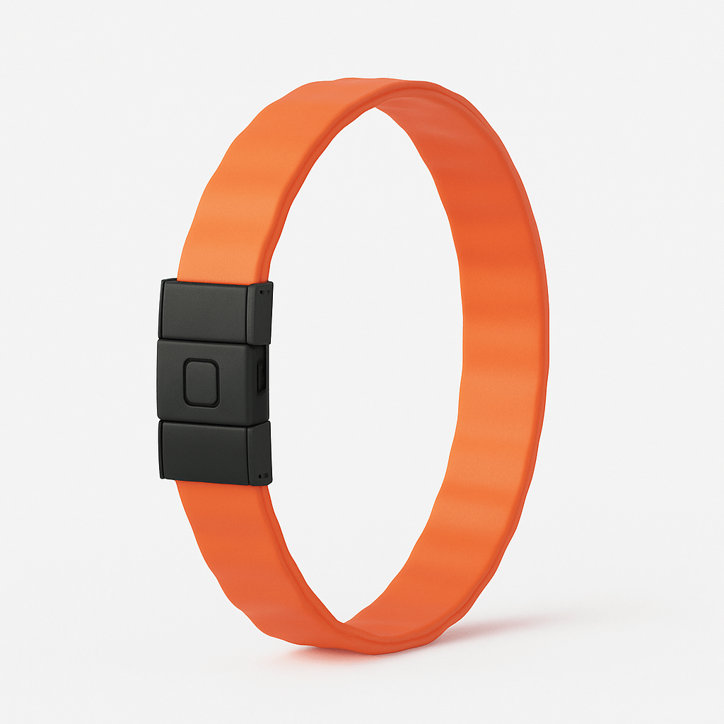 Biomax Terahertz Energy Wellness Bracelet - HALIPAX Orange