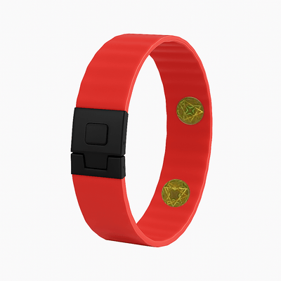 Biomax Terahertz Energy Wellness Bracelet - HALIPAX Red