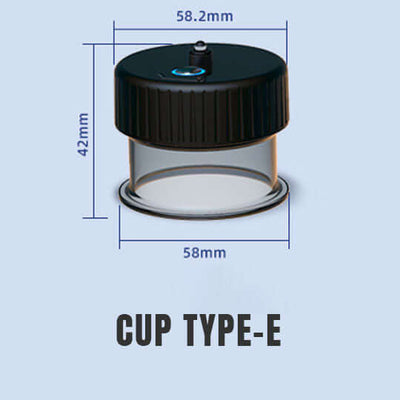 Extra Cups for Fitdash Dynamic Multi-Cupping Device - HALIPAX CUP E
