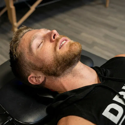 Hypertrax neck relaxation device