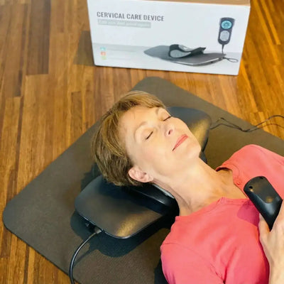 Hypertrax neck relaxation device