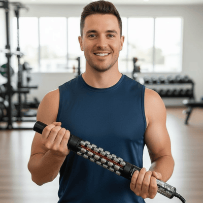 Lipo-Roller Massage Roller with Heat and Red Light