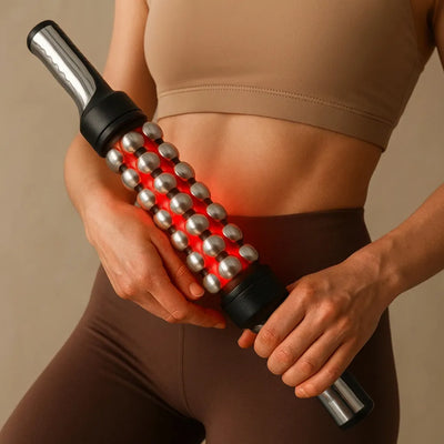 Lipo-Roller Massage Roller with Heat and Red Light