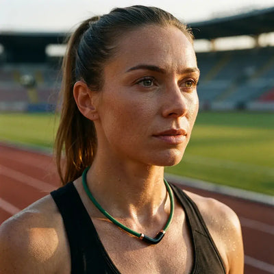 Halipax silicone sport necklace