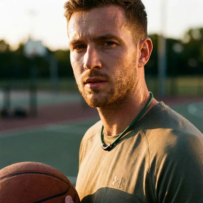 Halipax silicone sport necklace