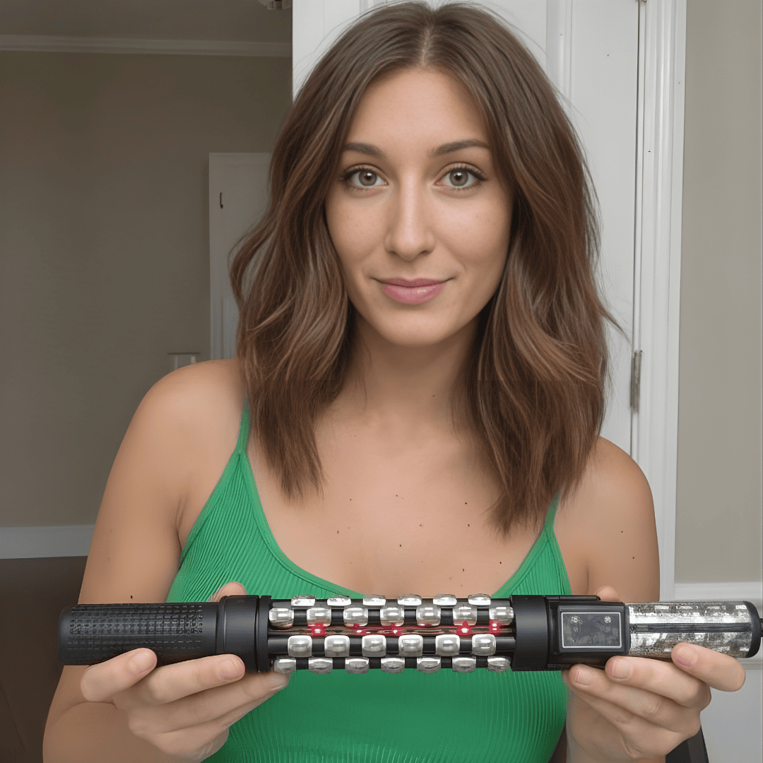 SculptEase Massage Roller with Heat and Red Light