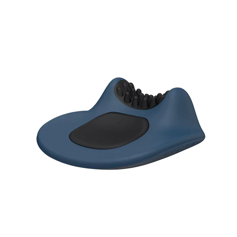 Comfort-focused VertiFlex neck system shown with handheld remote