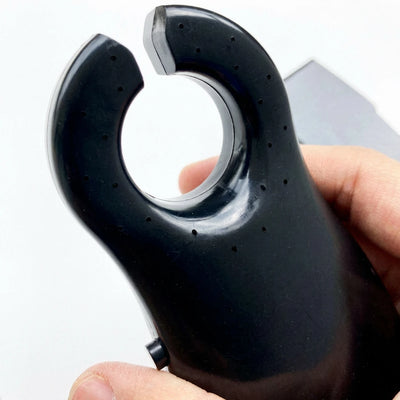 Close-up of the VeinHunter Vein Finder, showcasing the handheld design for enhancing vein visibility.