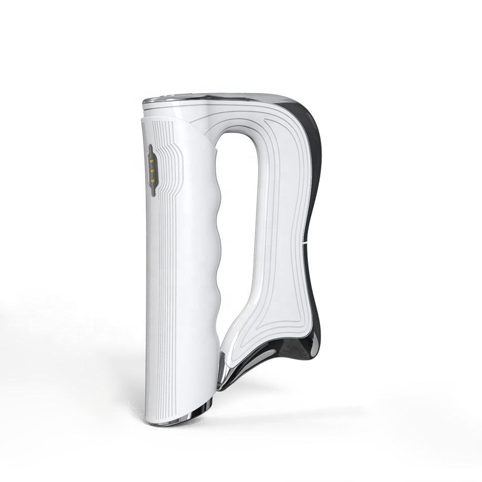 Handheld Hyperblade Pro wellness device designed for personal muscle comfort