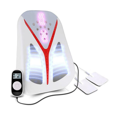 OsitoTrax Smart Back Massager with LED lights and remote control for daily back comfort and posture support.